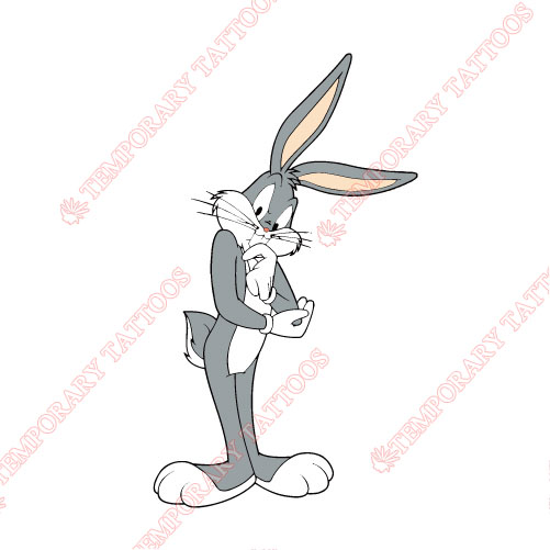 Bugs Bunny Customize Temporary Tattoos Stickers NO.655